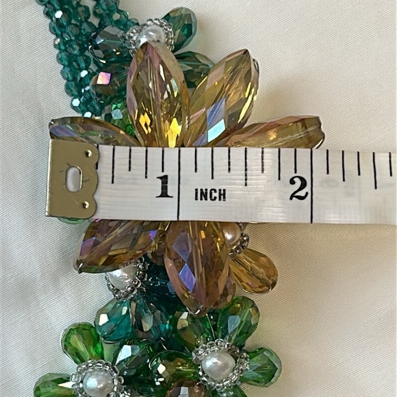 Vintage Baroque Pearl and Beaded Large Avant Garde Statement Necklace - Picture 13 of 13